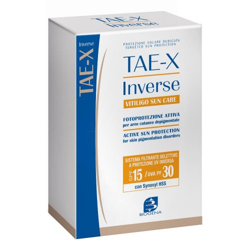 Tae-X Inverse Vitiligo Suncare SPF 15 - Fotoprotettore Attivo 50 ml
