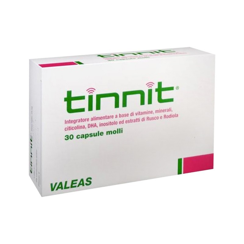 Tinnit 30 Capsule - Integratore per Acufeni e Apparato Uditivo