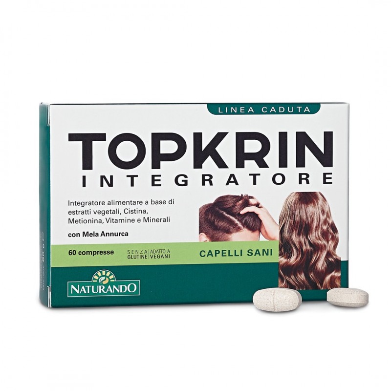 Topkrin 60 Compresse - Integratore per Benessere dei Capelli