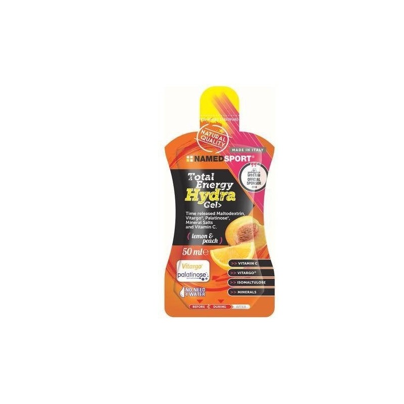 Total Energy Hydra Gel Lemon & Peach Named Sport 50 ml