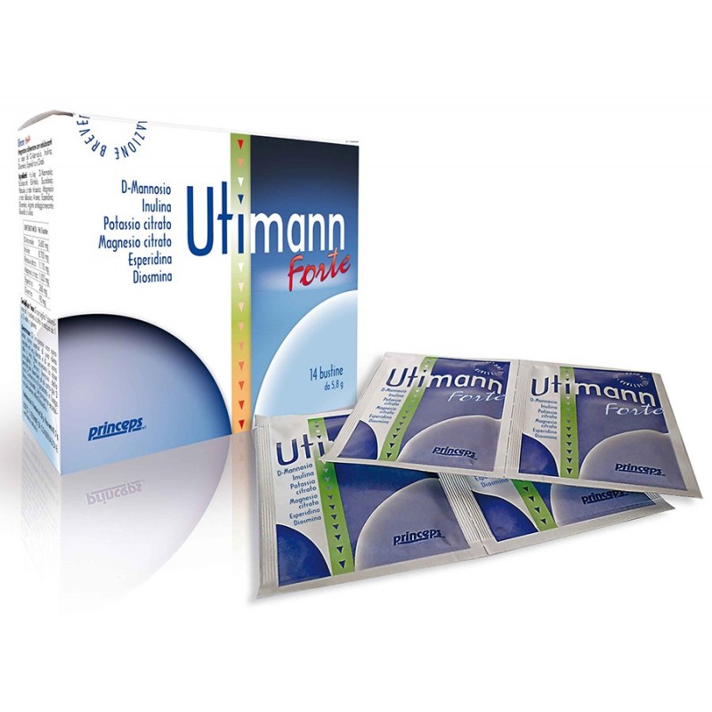Utimann Forte 14 Bustine - Integratore Alimentare per Vie Urinarie