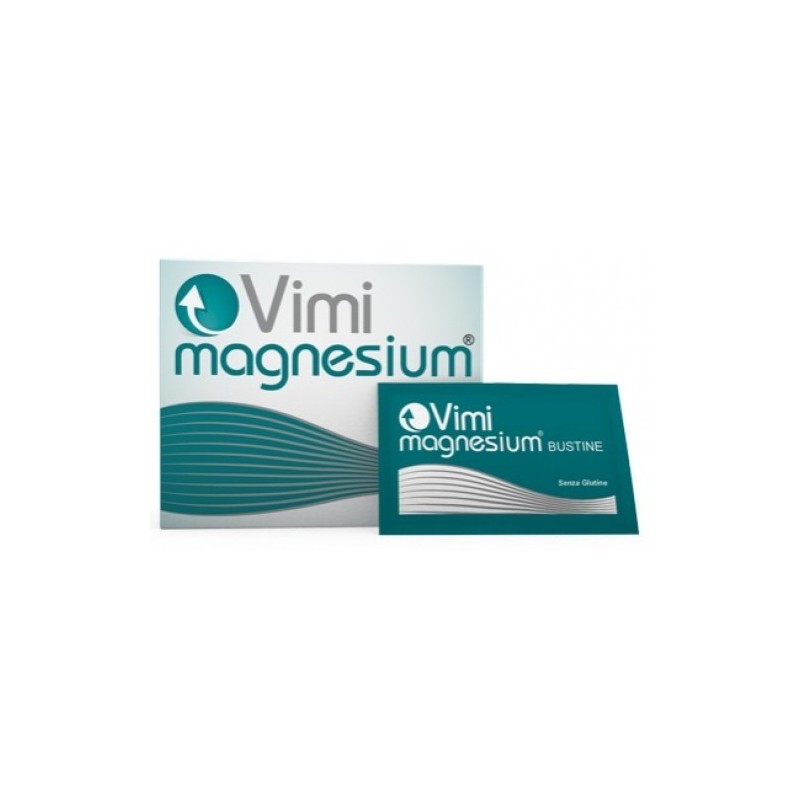 Vimi Magnesium 32 Bustine Gusto Limone - Integratore di Magnesio
