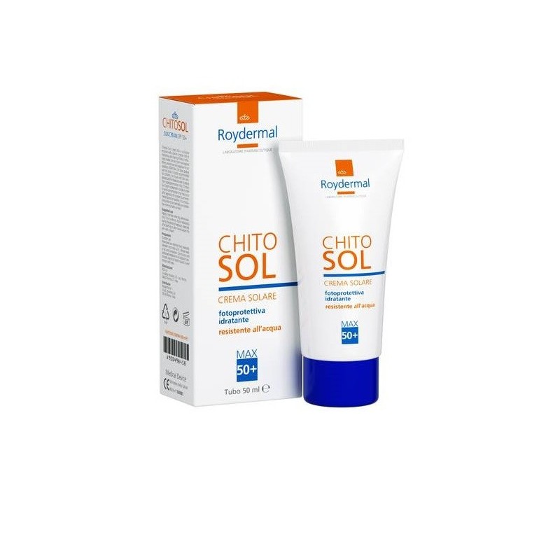 chitosol spf 50+ crema solare fotoprotettiva idratante 50 ML