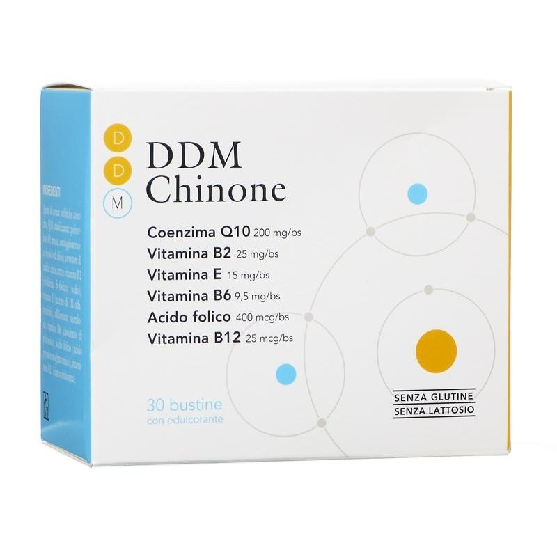 DDM Chinone 30 Bustine - Integratore di Vitamine