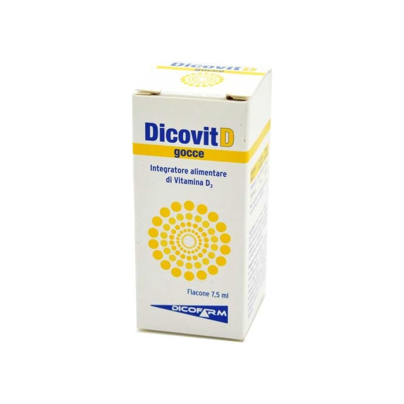 Dicovit D Gocce da 7,5 ml - Integratore Alimentare di Vitamina D