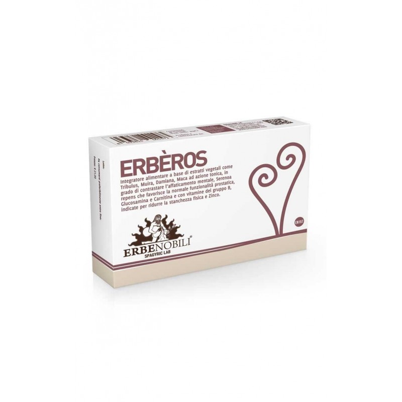 Erberos 30 Compresse - Integratore per Affaticamento Mentale