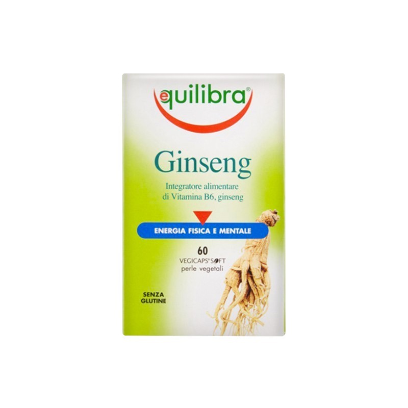Ginseng Equilibra 60 Perle - Integratore Alimentare per l'Energia