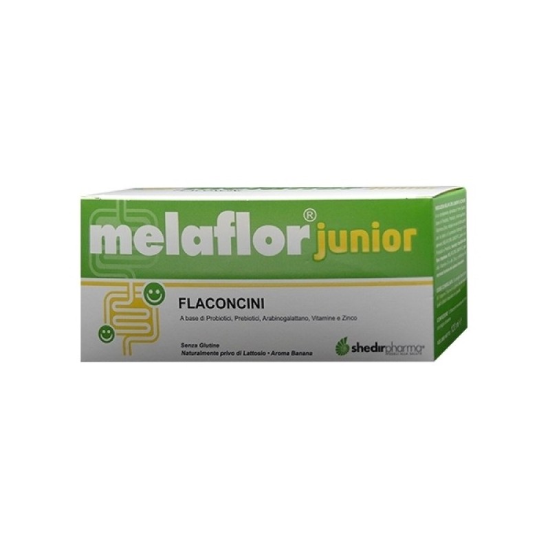 Melaflor Junior 12 flaconcini - Integratore di Fermenti Lattici