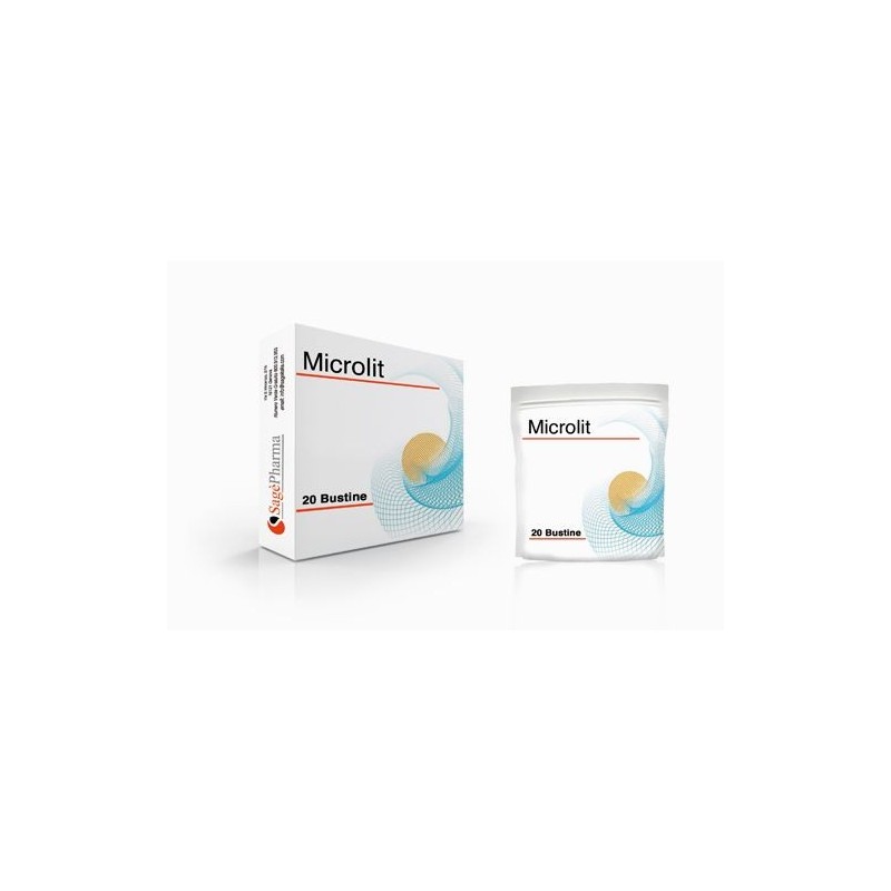 Microlit 20 Bustine - Integratore per il Benessere delle Vie Urianarie