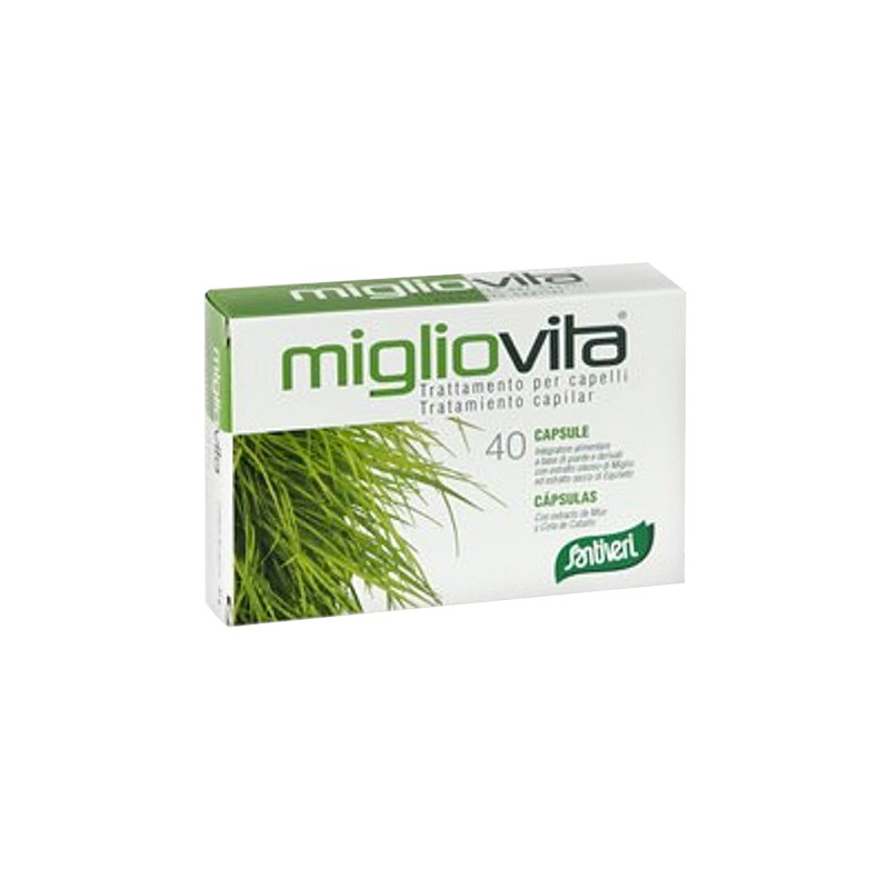 Migliovita Santiveri 40/80 Capsule - Integratore per Rinforzare Capelli e Unghie