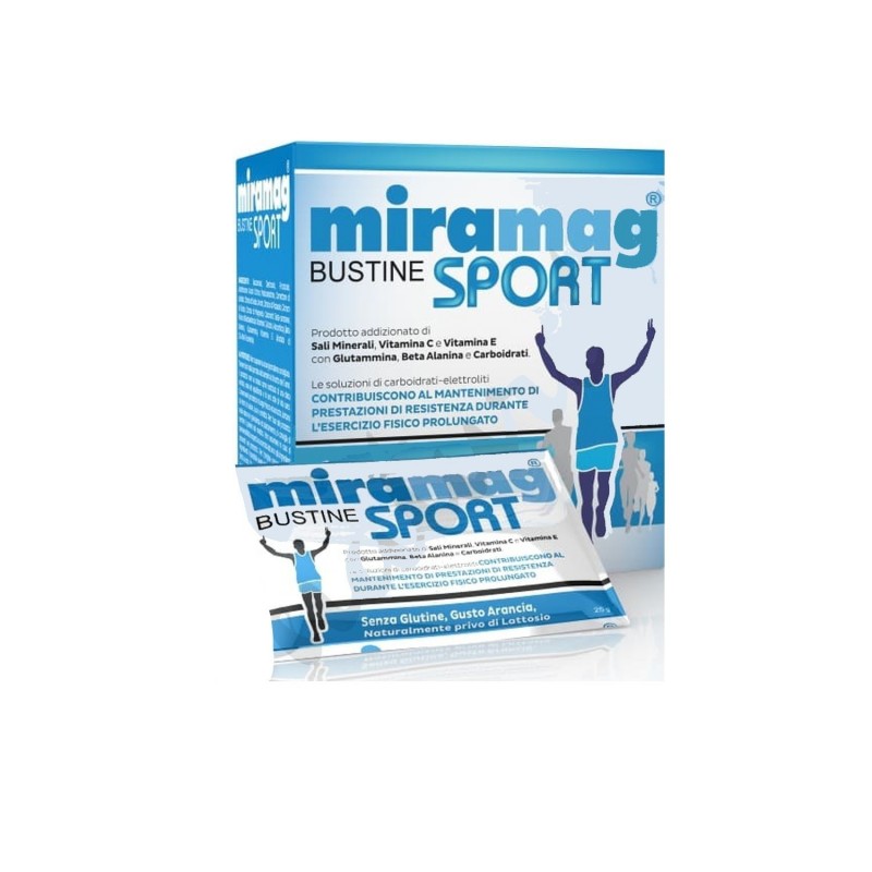 Miramag Sport 16 Bustine - Integratore Termoregolatore per lo Sport