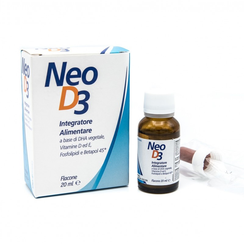 Neo D3 Gocce 20 ml - Integratore per Neonati e Bambini