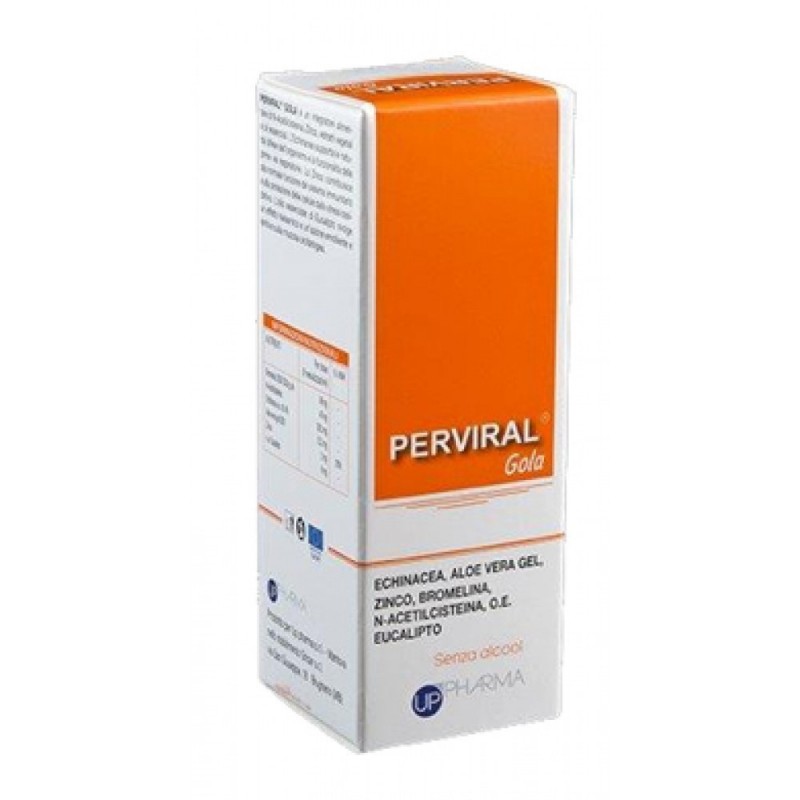 perviral gola 30 ml - spray orale per il sistema immunitario