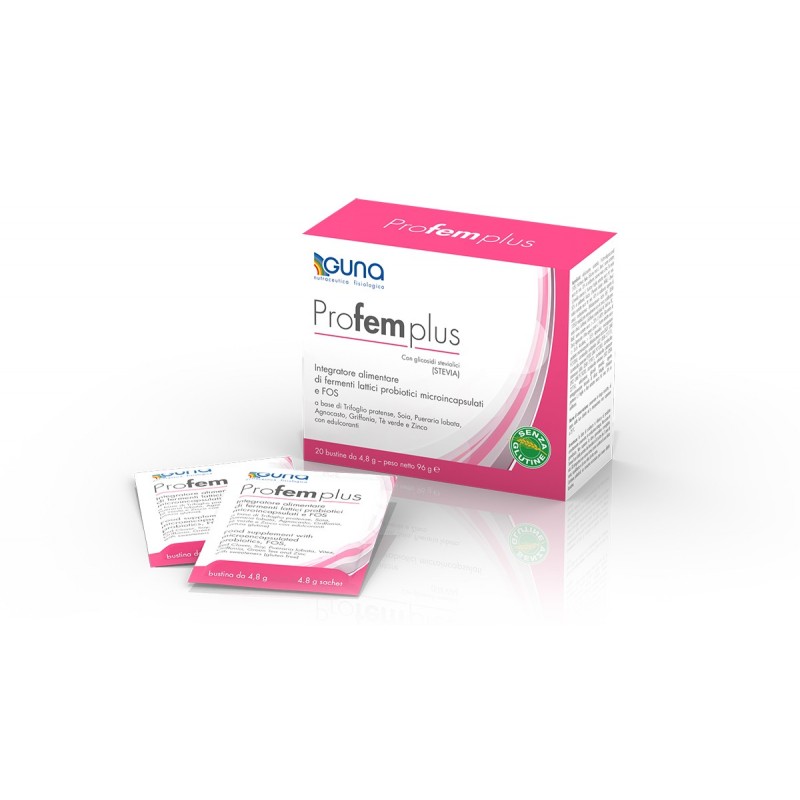 Profem Plus 20 Bustine - Integratore per Sintomi della Menopausa