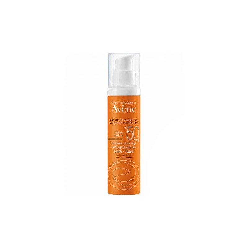 trattameno solare anti età colorato SPF50+ protezione solare molto alta 50 ml