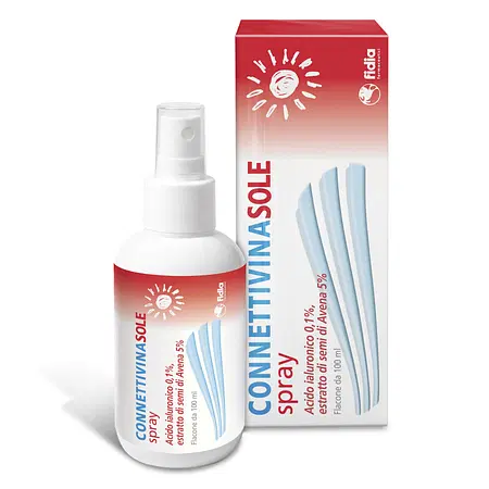 Connettivina Sole Spray per Scottature Solari 50/100 ml