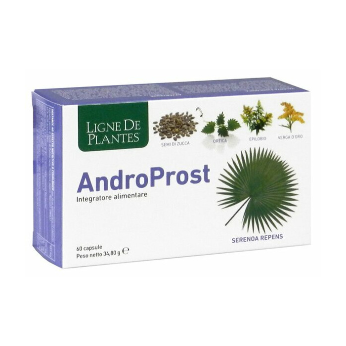 Androprost 60 Capsule - Integratore per Prostata e Vie Urinarie