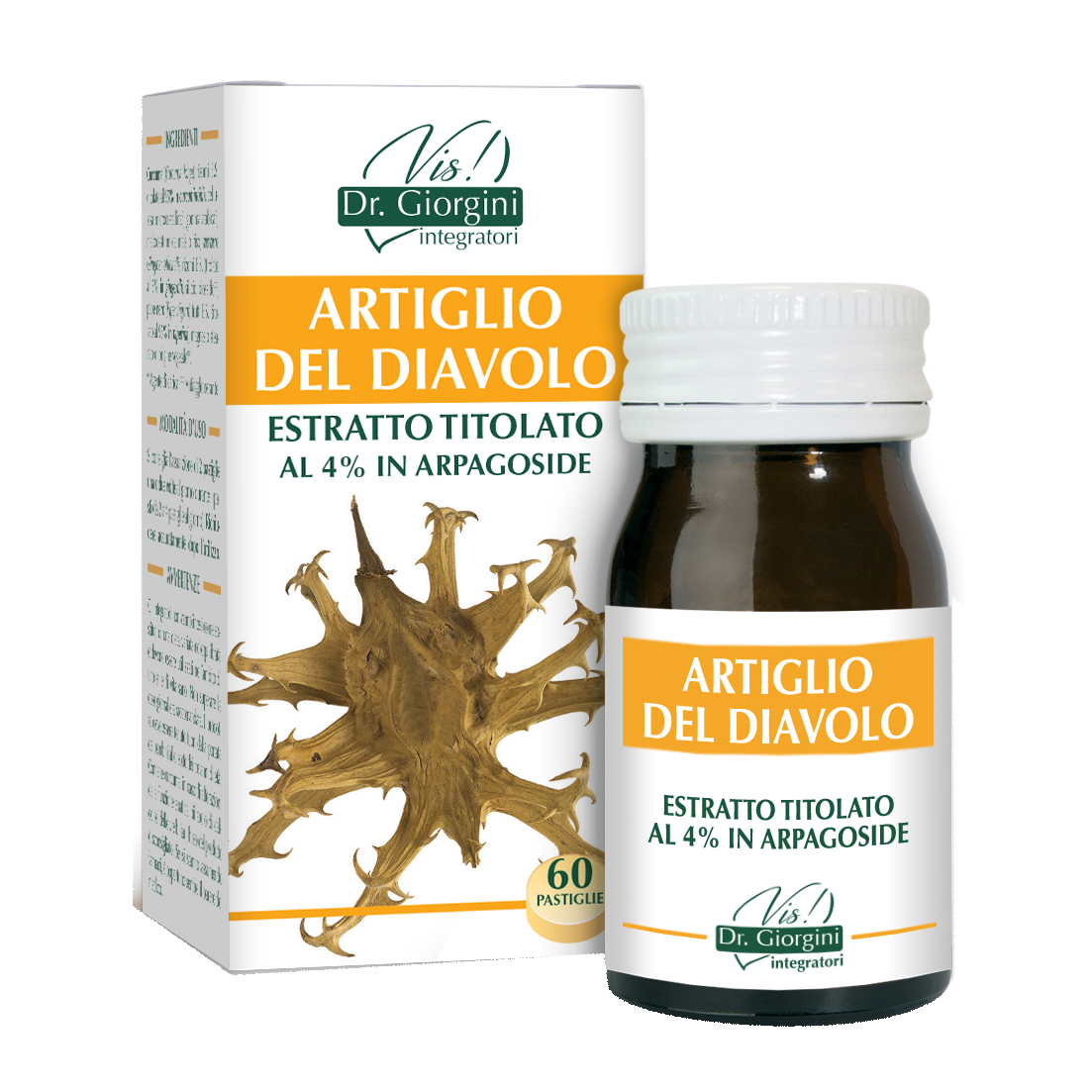 Artiglio Diavolo Estratto Titolato Dr. Giorgini - 60 Pastiglie
