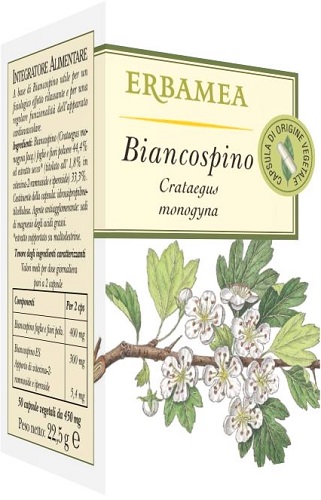 Biancospino Erbamea 50 Capsule - Integratore Rilassante