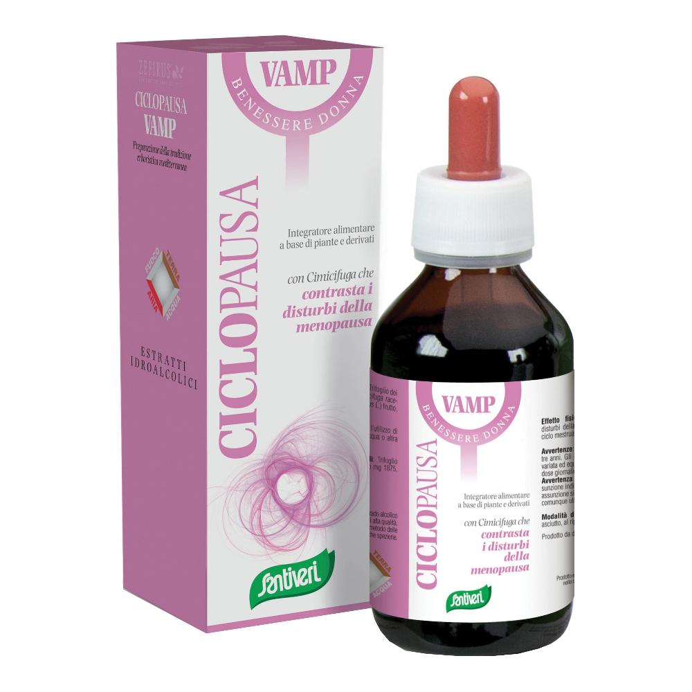 Ciclopausa Vamp 100 ml - Integratore di Cimicifuga ed Agnocasto