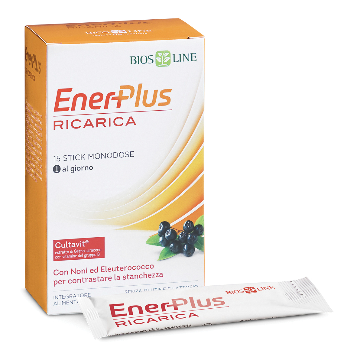 Enerplus Ricarica 15 Bustine - Integratore Tonico ed Energetico