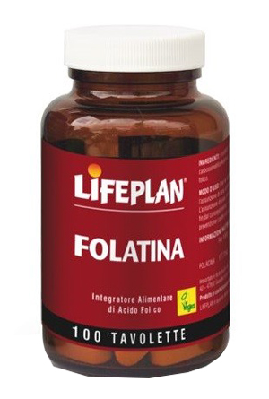 Folatina Lifeplan 100 Tavolette - Integratore di Acido Folico