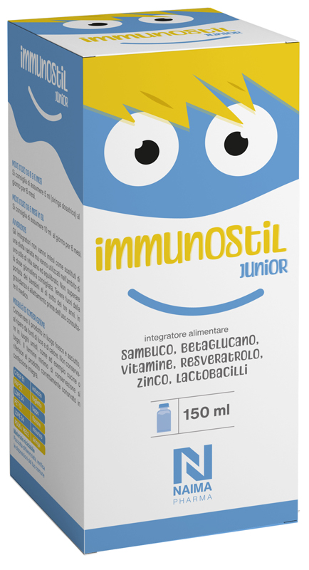 Immunostil Junior 150 ml - Sciroppo per Bambini per Sistema Immunitari