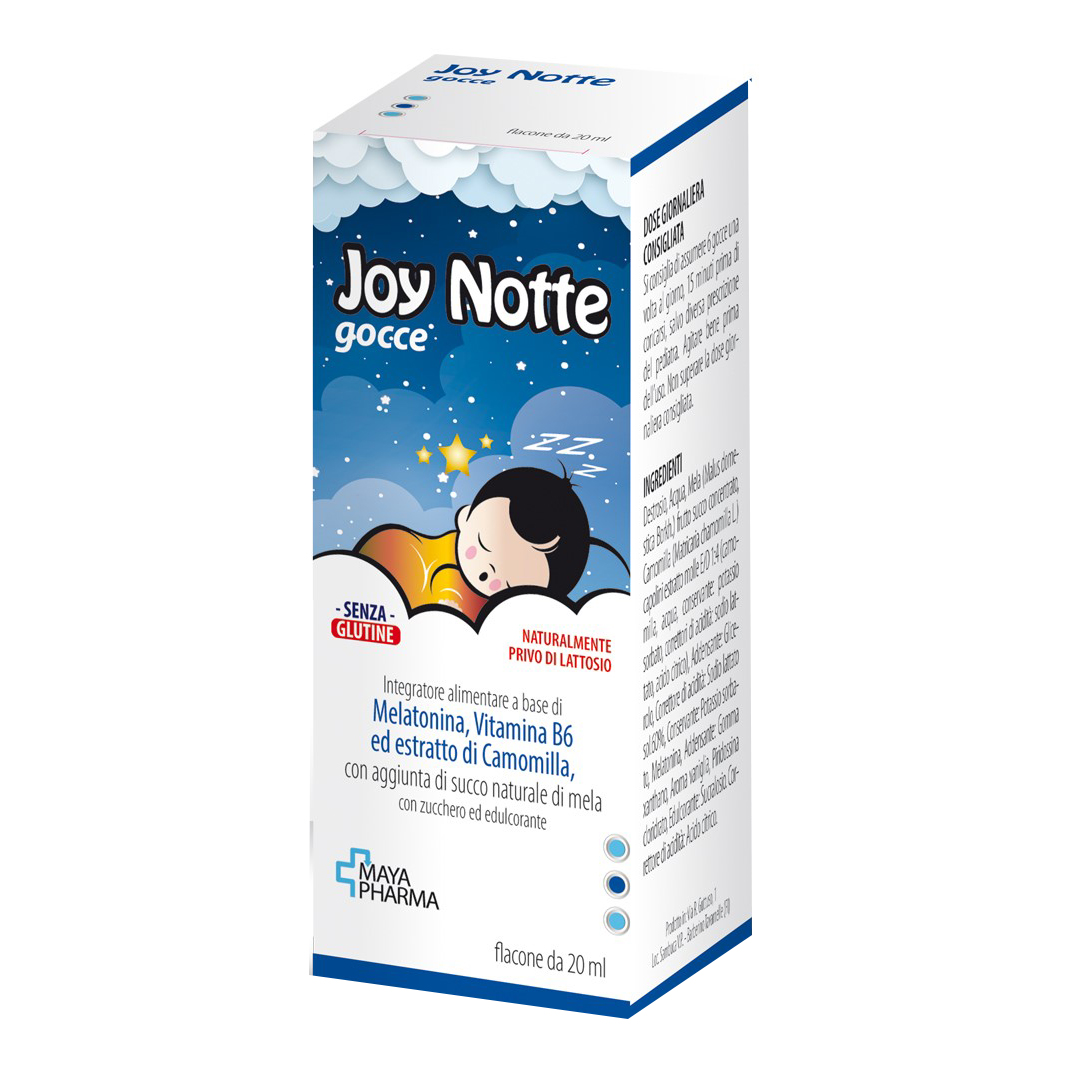 Joy Notte Gocce 12 ml - Integratore di Camomilla e Melatonina