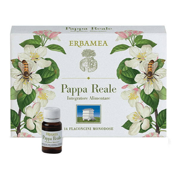 Erbamea Pappa Reale 14 Flaconcini 10 ml - Integratore Alimentare