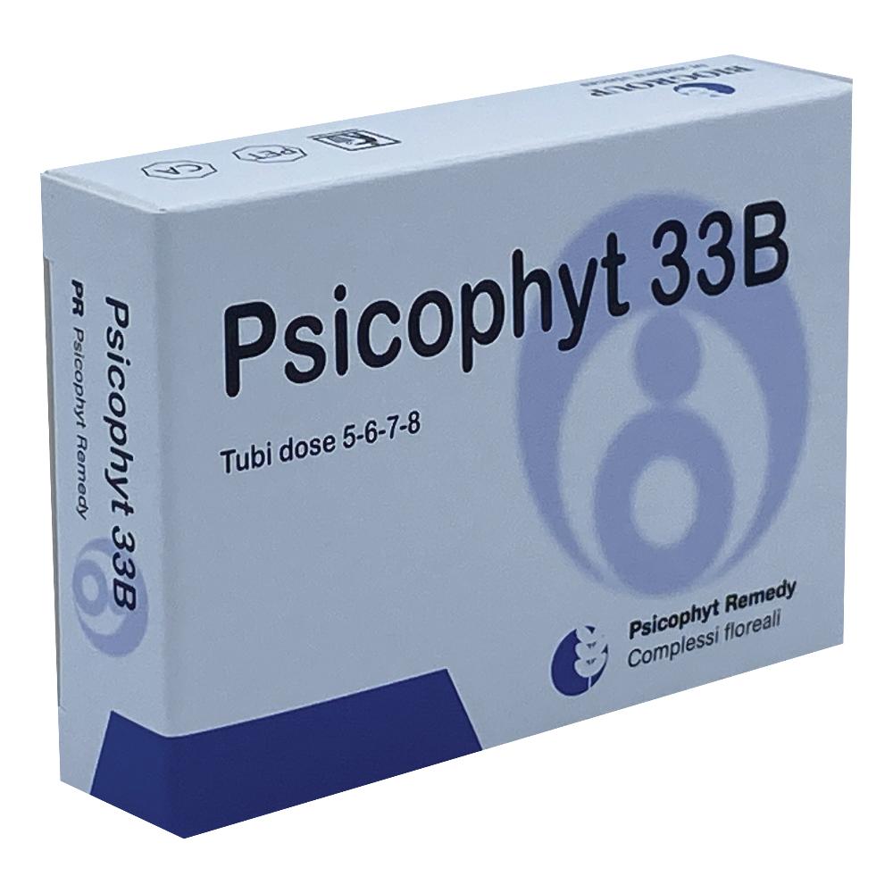 Psicophyt 33B 4 Tubi Globuli - Integratore Tonico per Stress Psicofisico