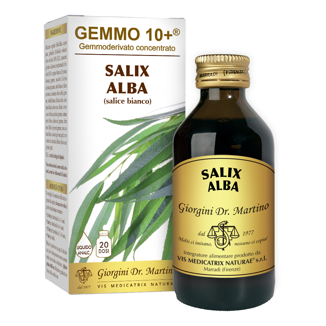 Gemmo 10+ Salice Bianco Dr. Giorgini 100/500 ml - Liquido Analcolico