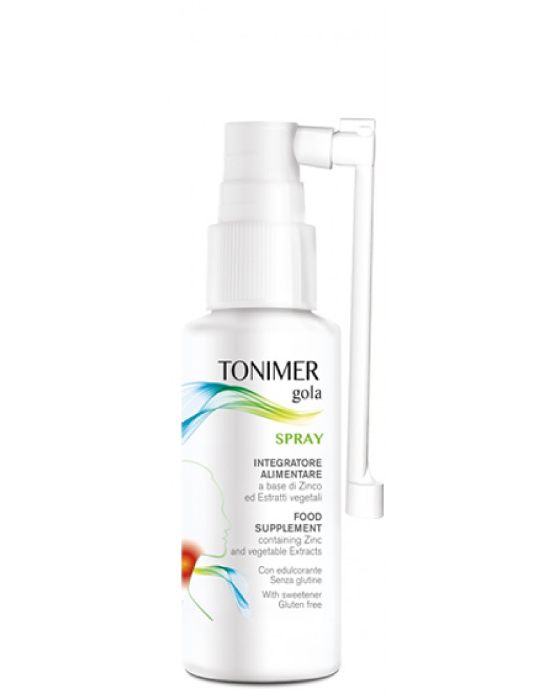 Tonimer Gola Spray 15 ml - Zinco ed Estratti Vegetali