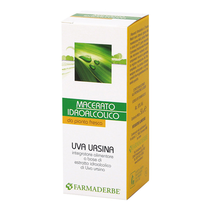 Uva Ursina Farmaderbe - Macerato Idroalcolico 50 ml