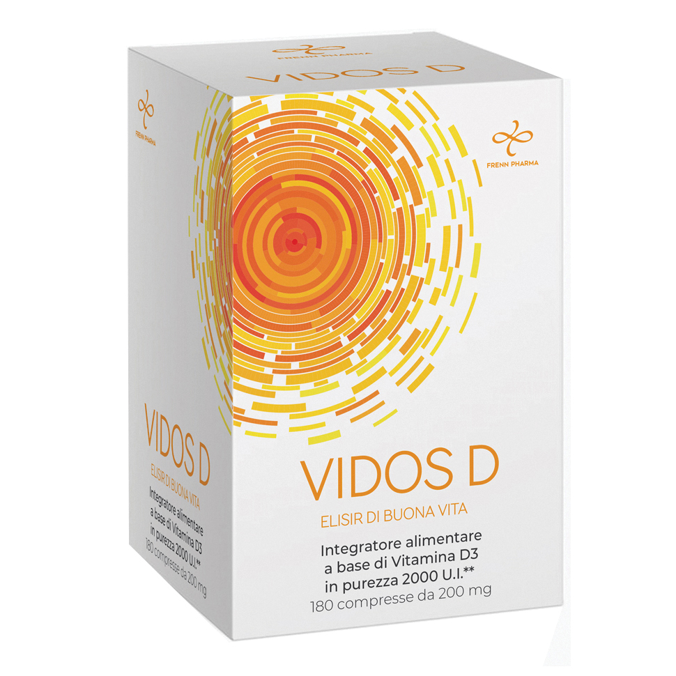 Vidos D 180 Compresse - Integratore per Denti Normali