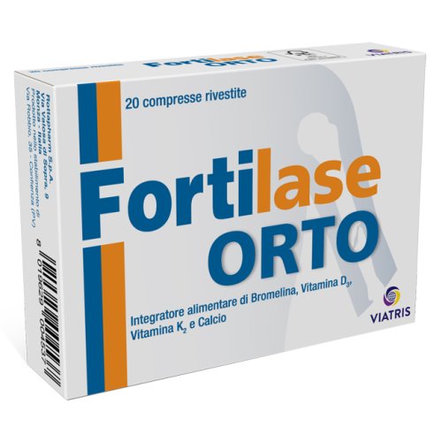 Fortilase Orto 20 Compresse - Integratore per la Struttura Ossea