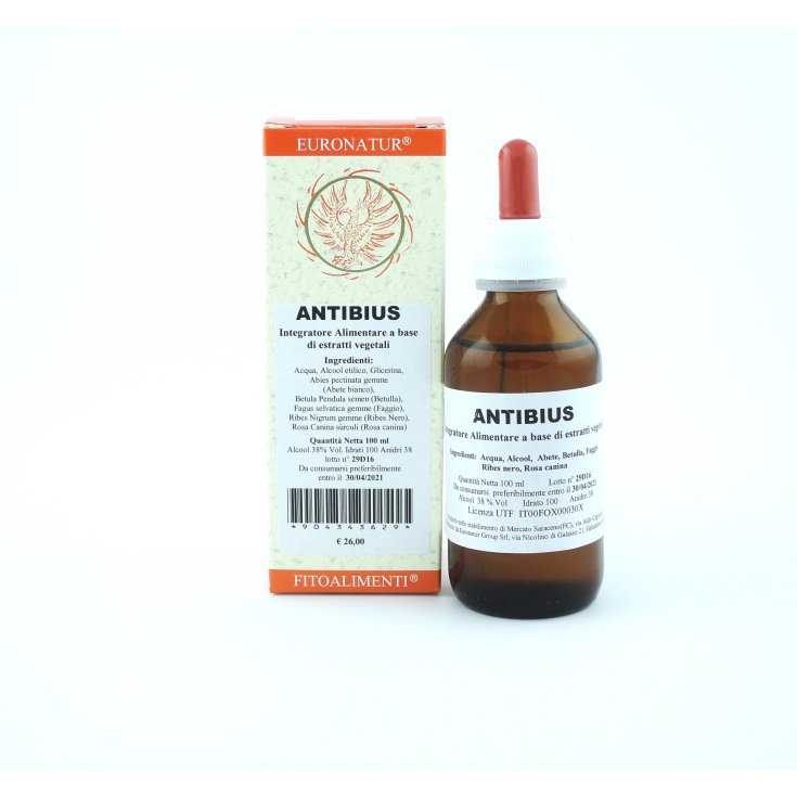 Antibius Gocce con Azione di Sostegno e Ricostituente 100 ml