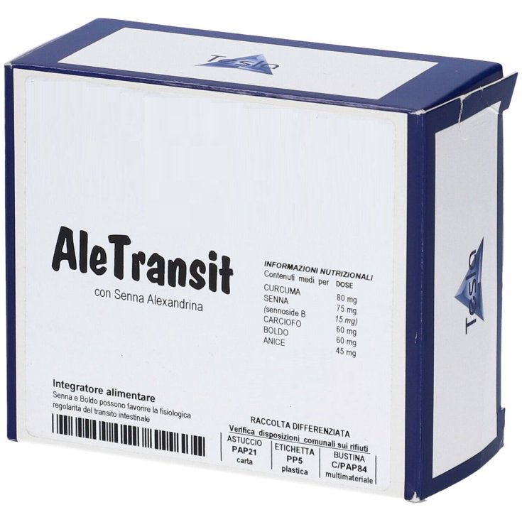 AleTransit 30 Capsule - Integratore per Transito Intestinale