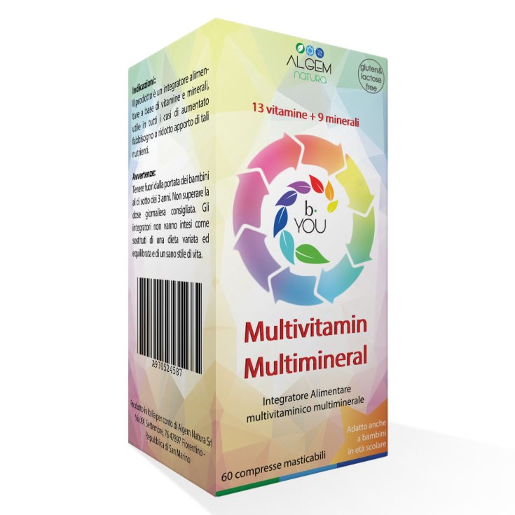 B-You Multivitamin Multimineral 60 Compresse - Multivitaminico
