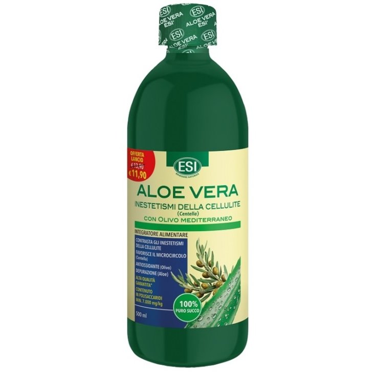Aloe Vera Anticellulite ESI 500 ml - Succo con Azione Anticellulite