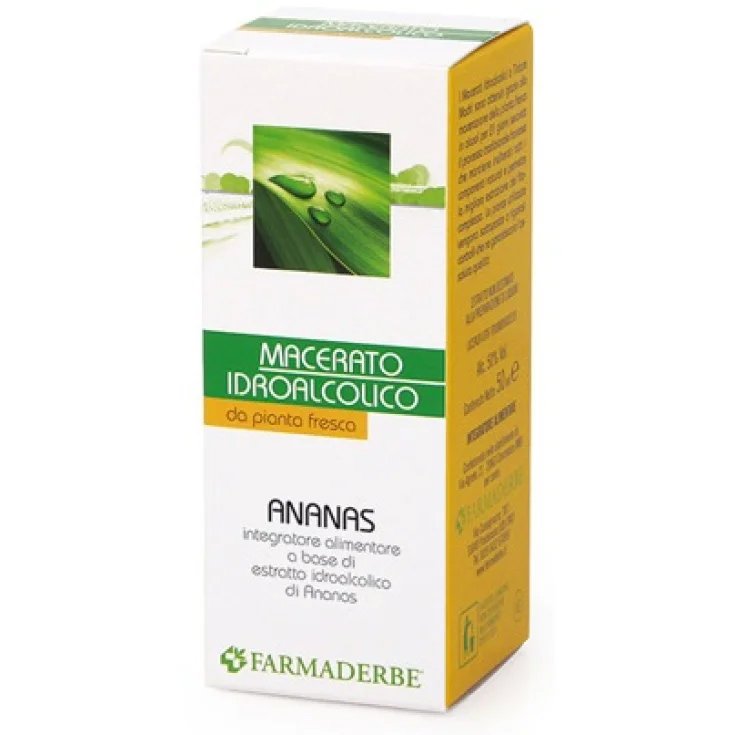 Ananas Farmaderbe - Macerato Idroalcolico da 50 ml