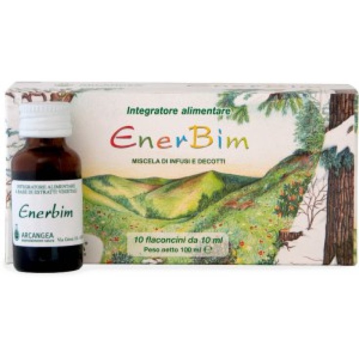 EnerBim Arcangea 10 Fiale - Integratore di Sali Minerali e Vitamine