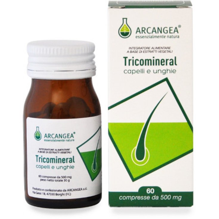 Tricomineral Arcangea 60 Compresse 500 mg - Integratore per Capelli