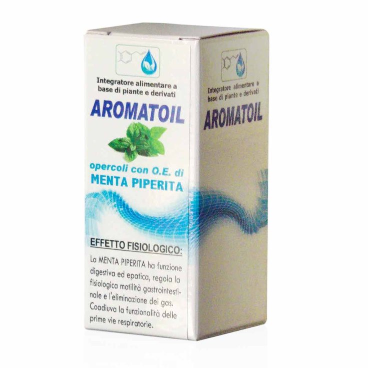 Menta Piperita Aromatoil 50 Opercoli - Menta Piperita per Digestione Lenta