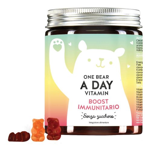 One Bear A Day Vitamin 45 Orsetti Gommosi - Integratore per Sistema Immunitario