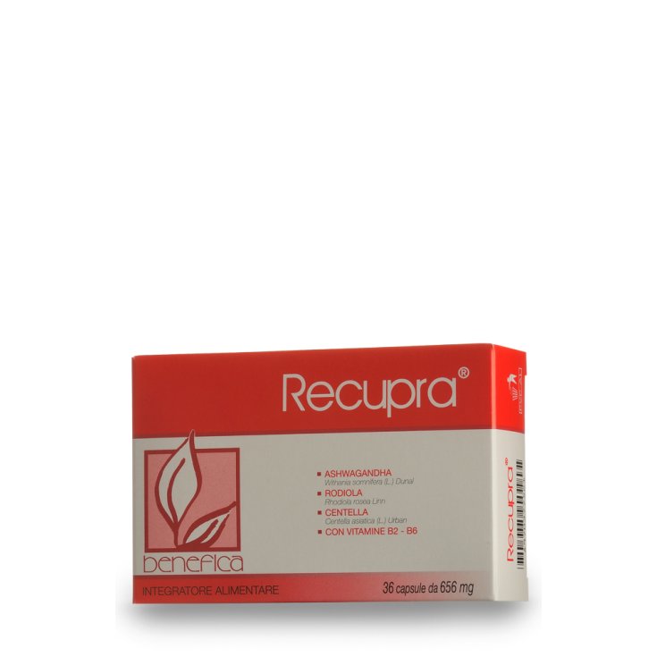 Recupra Benefica 36 Capsule - Integratore per Studio Intenso