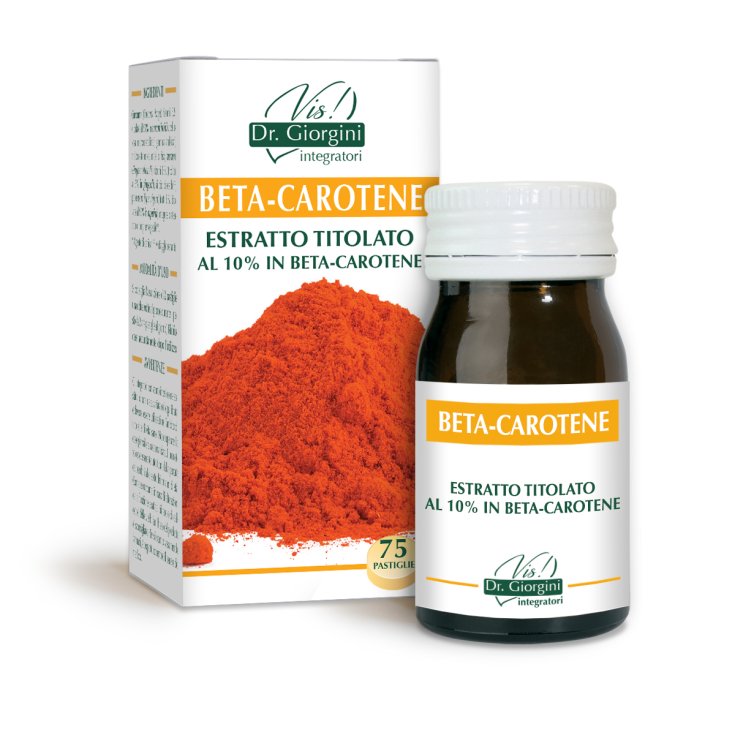 Beta Carotene Estratto Titolato Dr. Giorgini 75 Pastiglie