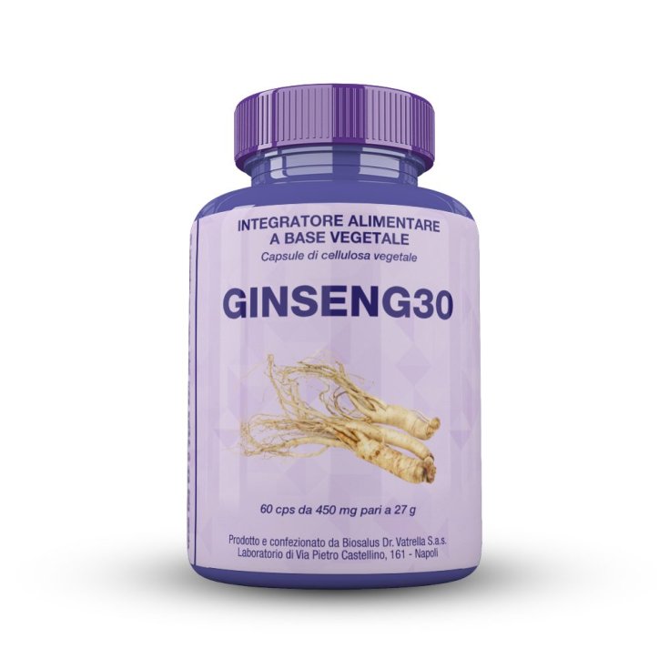 Ginseng30 Biosalus 60 Capsule - Integratore Tonico-Adattogeno