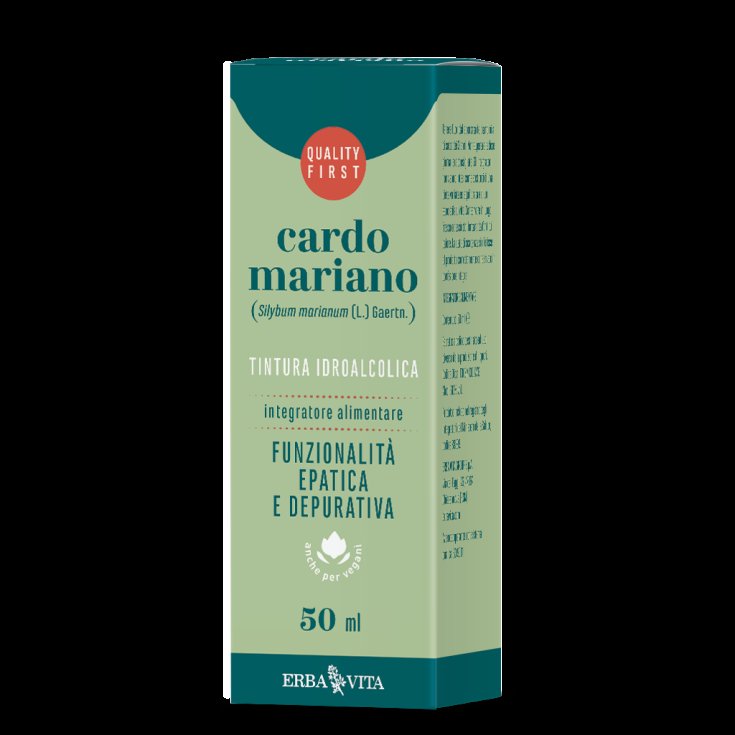 Cardo Mariano Tintura Idroalcolica Erba Vita 50 ml