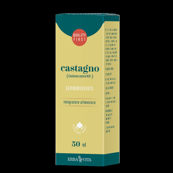 Castagno Erba Vita - Gemmoderivato da 50 ml