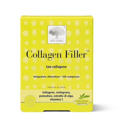 Collagen Filler New Nordic 120 Compresse - Collagene per la Pelle